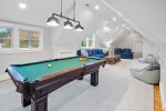 Enjoy some friendly competition with a round of pool 